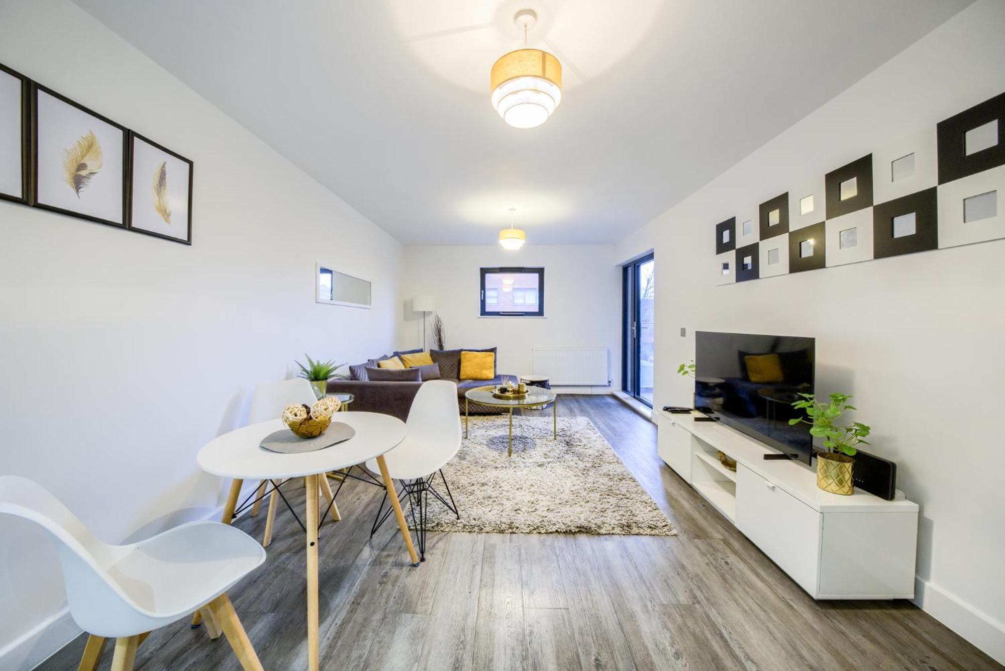 Modern 2 Bed Apartment With Central Location Бірмінгем Екстер'єр фото